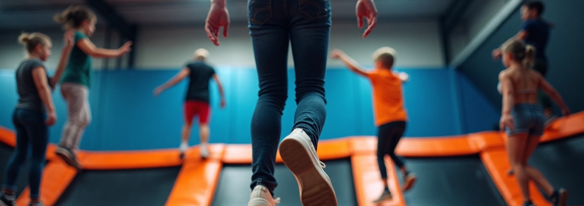 trampoline park à La Louvière
